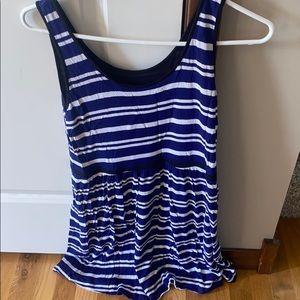 Kenzie Blue and white striped dress